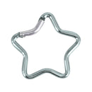 Aluminum Outdoor Star Shaped Spring Locking Carabiner Clip