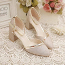 Summer Black High-heeled Shoes