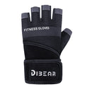 Half Finger Bodybuilding Gym Gloves