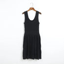 2025 Summer New in Pink Sleeveless Ribbed Knit Bodycon Mini Dress Versatile Work & Casual Outfit