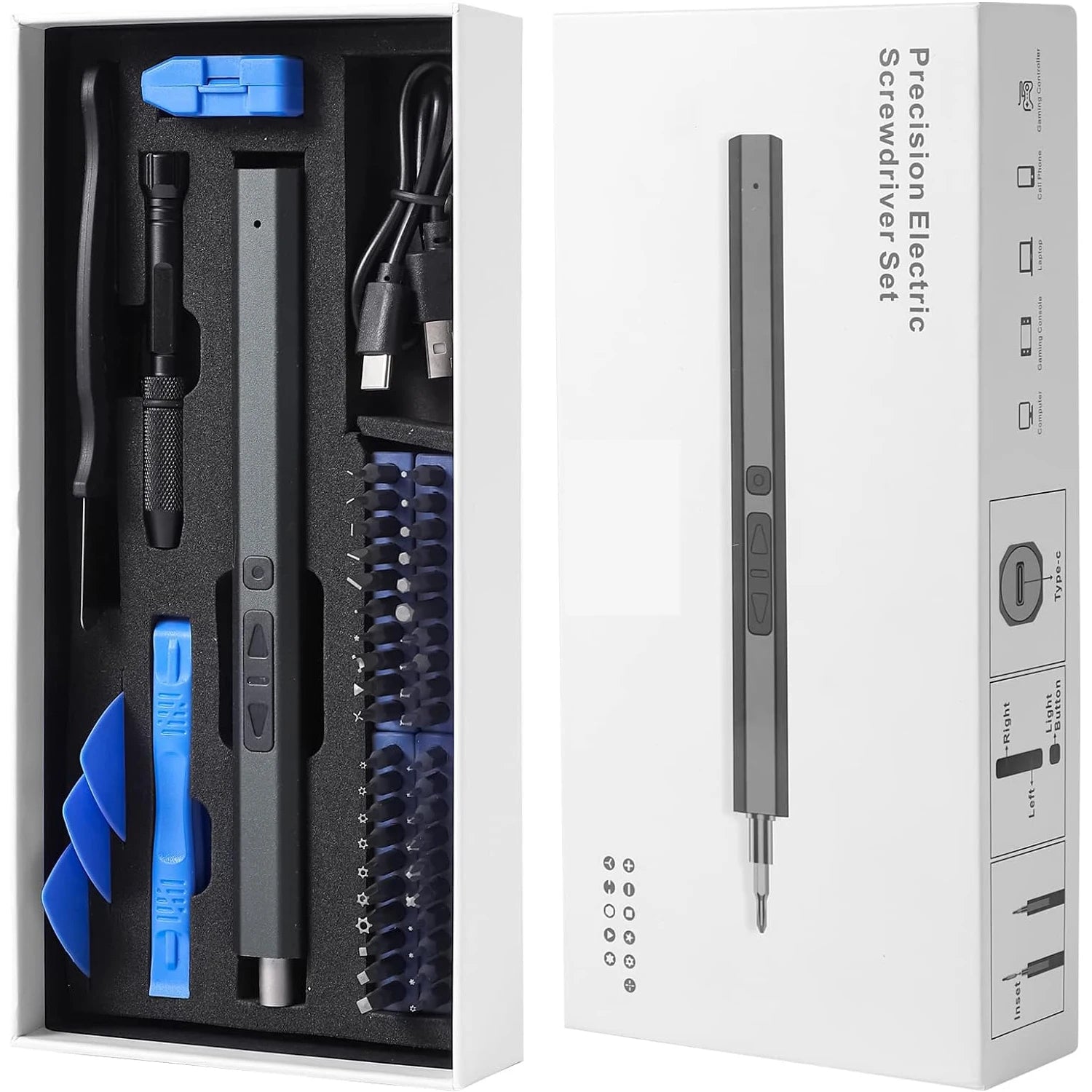 Cordless Electric Screwdriver Set
