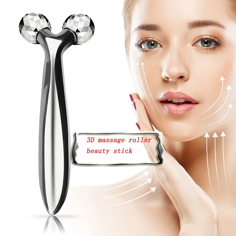 3D Y-shaped Facial Massage Roller