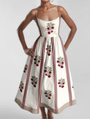 Low Cut Spaghetti Strap Dresses for Women