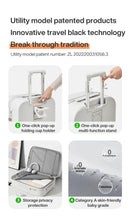 Carry On Luggage with Cup Phone Holder