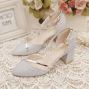 Summer Black High-heeled Shoes