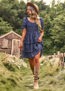 Women's Flower Print Dress