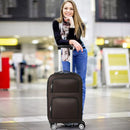 20 inch lightweight luggage with rotating wheels
