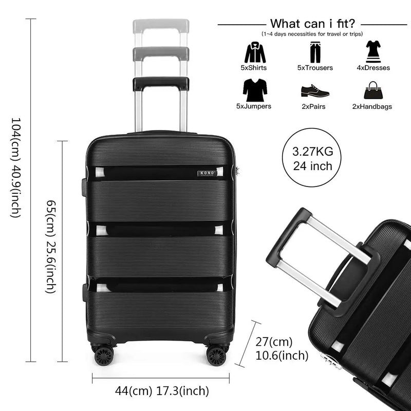 24 inch Medium Check in Luggage
