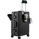 20 inch Aluminum Boarding Box Front Opening Suitcase