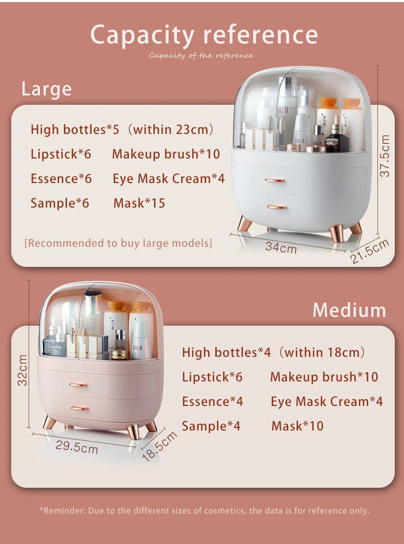 Makeup Container Polish Box