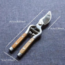 1pc Wooden Handle Pruning Shears