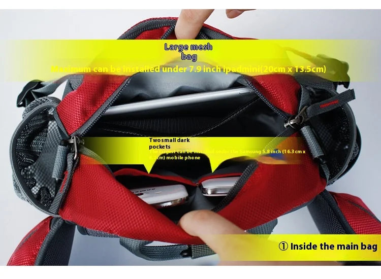 Bike Riding Cycling Running Fishing Hiking Waist Bag Fanny Pack Outdoor Belt Kettle Pouch Gym Sport Fitness Water Bottle Pocket