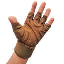 Half Finger Bodybuilding Gym Gloves