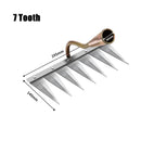 Iron Gardening Hoe Weeding Rake