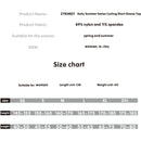 Women's cycling sportswear seamless fit short jersey