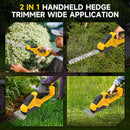 20V 18V Battery Cordless Hedge Trimmer