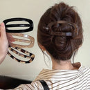 Oval Hollow Hairgrips