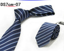 New 7CM Mens Ties Striped Necktie Formal Classic Business Neck Ties Jacquard Woven Necktie For Men Groom Wedding Party Neckwear
