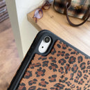 Leather Cover Leopard-print Case