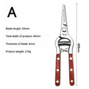 8 Inch Wood handle pruner Shears