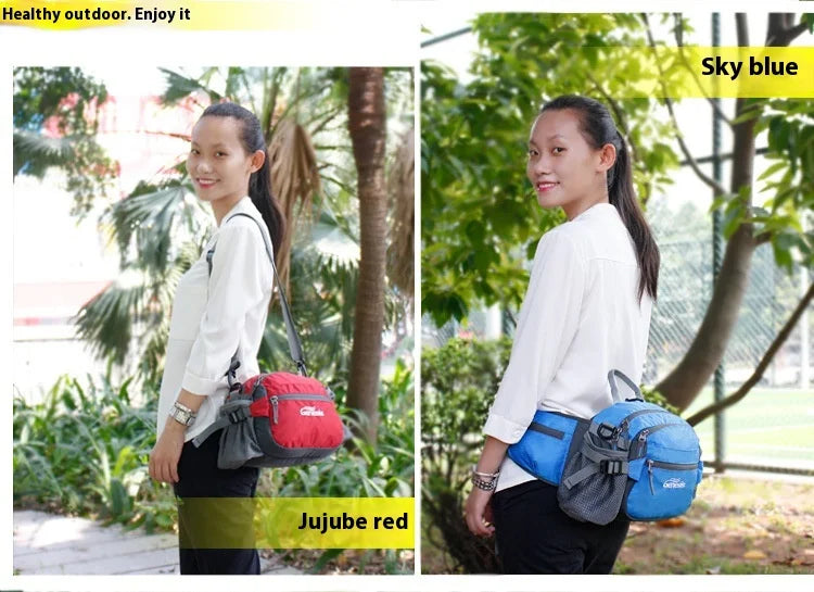 Bike Riding Cycling Running Fishing Hiking Waist Bag Fanny Pack Outdoor Belt Kettle Pouch Gym Sport Fitness Water Bottle Pocket