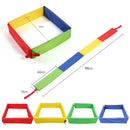 Outdoor Games Jump Frame Drill Holes Toys