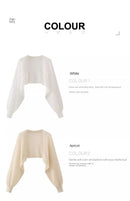 French Ice Silk Knitted Sun-Proof Cardigan Top Women's Summer Thin Jacket Waistcoat Suspender Skirt Shawl Outer Match Blouse