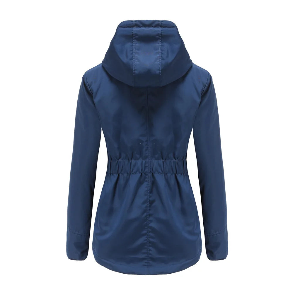 Women's Warm Hooded Parkas, Thick Plush Coats, Female Mid-Long Cotton Jacket, Winter Outwear, Big Size, S-5XL