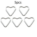 Heart Shape Keychain Clip