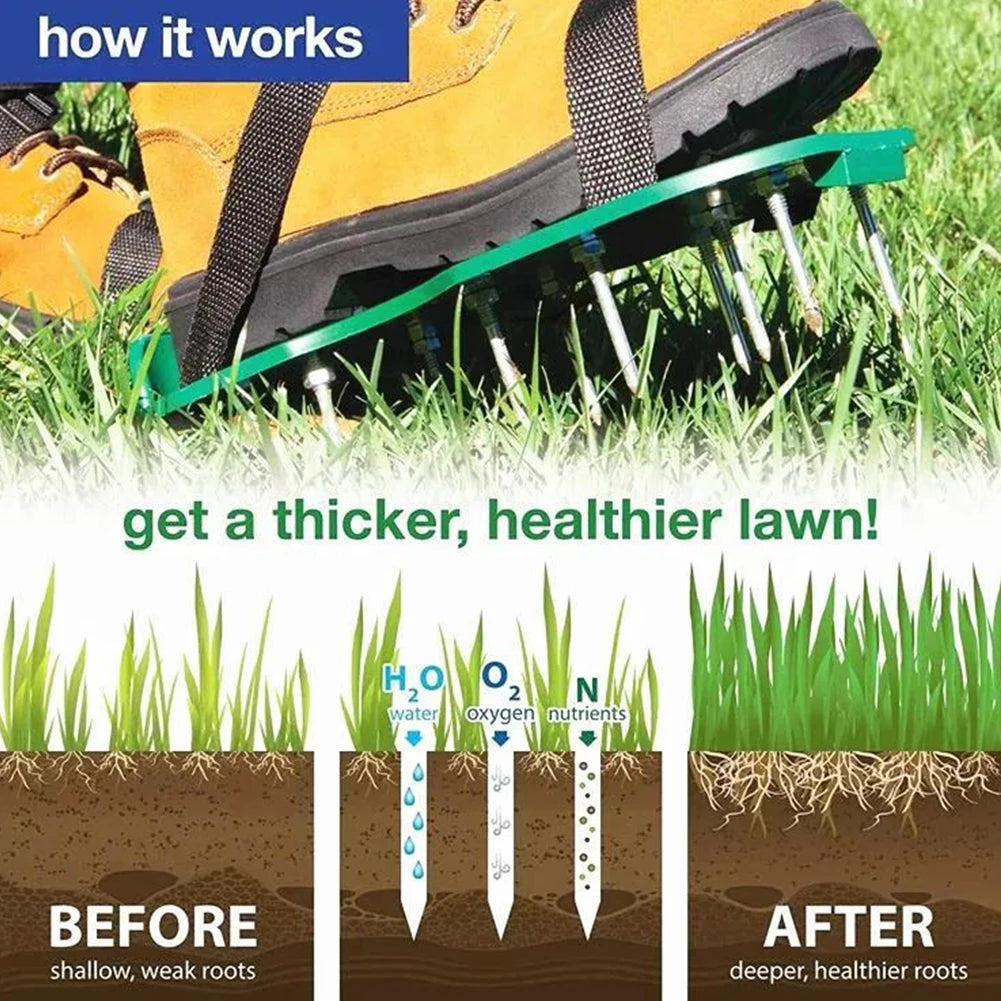 2pcs Universal Lawn Aerator Shoes