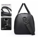 Fashionable Travel Bag Business Large Capacity Luggage Bag Fitness Handbag PU Fabric Waterproof Shoulder Bags