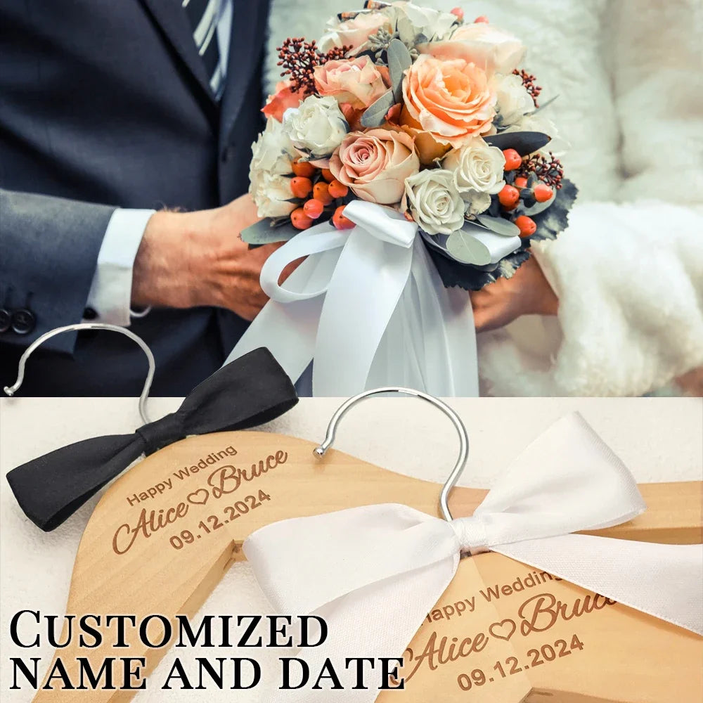 Custom Wedding Dress Hanger