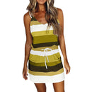 Sleeveless Dress for Women Clothing 2024 Summer Vacation Pullover Beach Sundress Female Korean Fashion Slim Sexy Short Dresse M