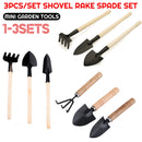 3Pcs/Set Shovel Rake Mini Garden Tools for Kids