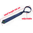 New 7CM Mens Ties Striped Necktie Formal Classic Business Neck Ties Jacquard Woven Necktie For Men Groom Wedding Party Neckwear