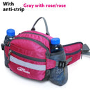 Bike Riding Cycling Running Fishing Hiking Waist Bag Fanny Pack Outdoor Belt Kettle Pouch Gym Sport Fitness Water Bottle Pocket
