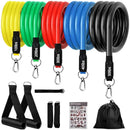 11pcs/Set Pull Rope Resistance Bands