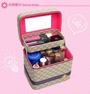 Leather cosmetic case
