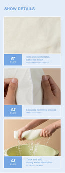 1Pcs Cotton Hot Compress Face Towel