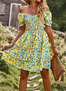 Women's Flower Print Dress