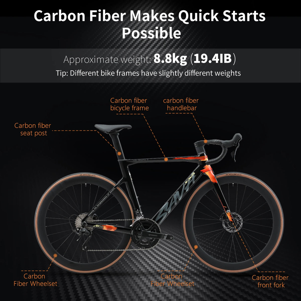 Full Carbon Fiber Road Bike