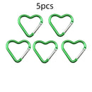Heart Shape Keychain Clip