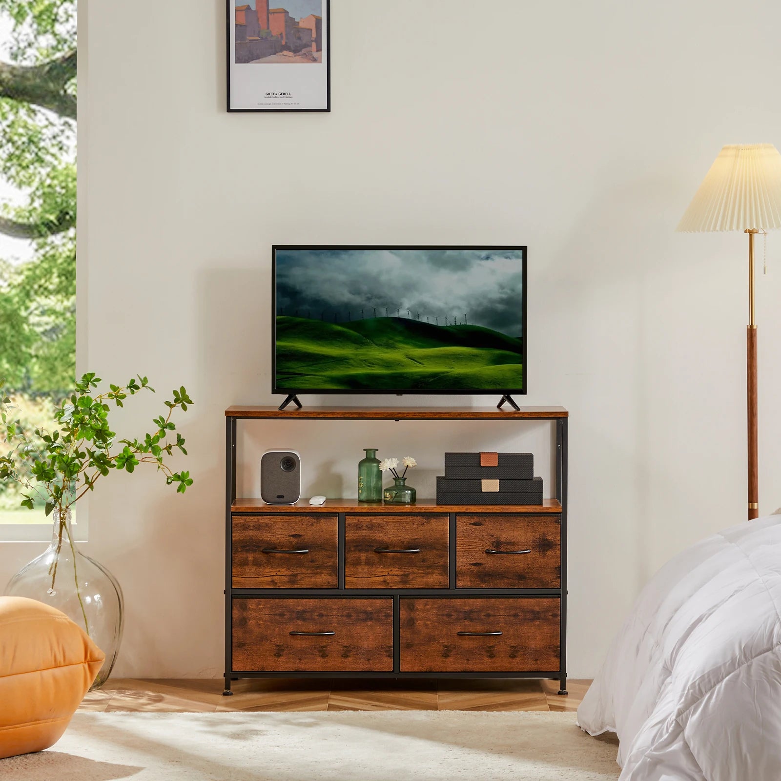 JHK TV Stand Dresser