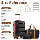Carry-On Suitcase Set
