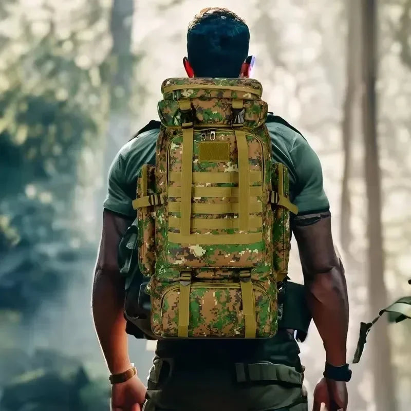 80L/100L Mountaineering Tactical Backpack