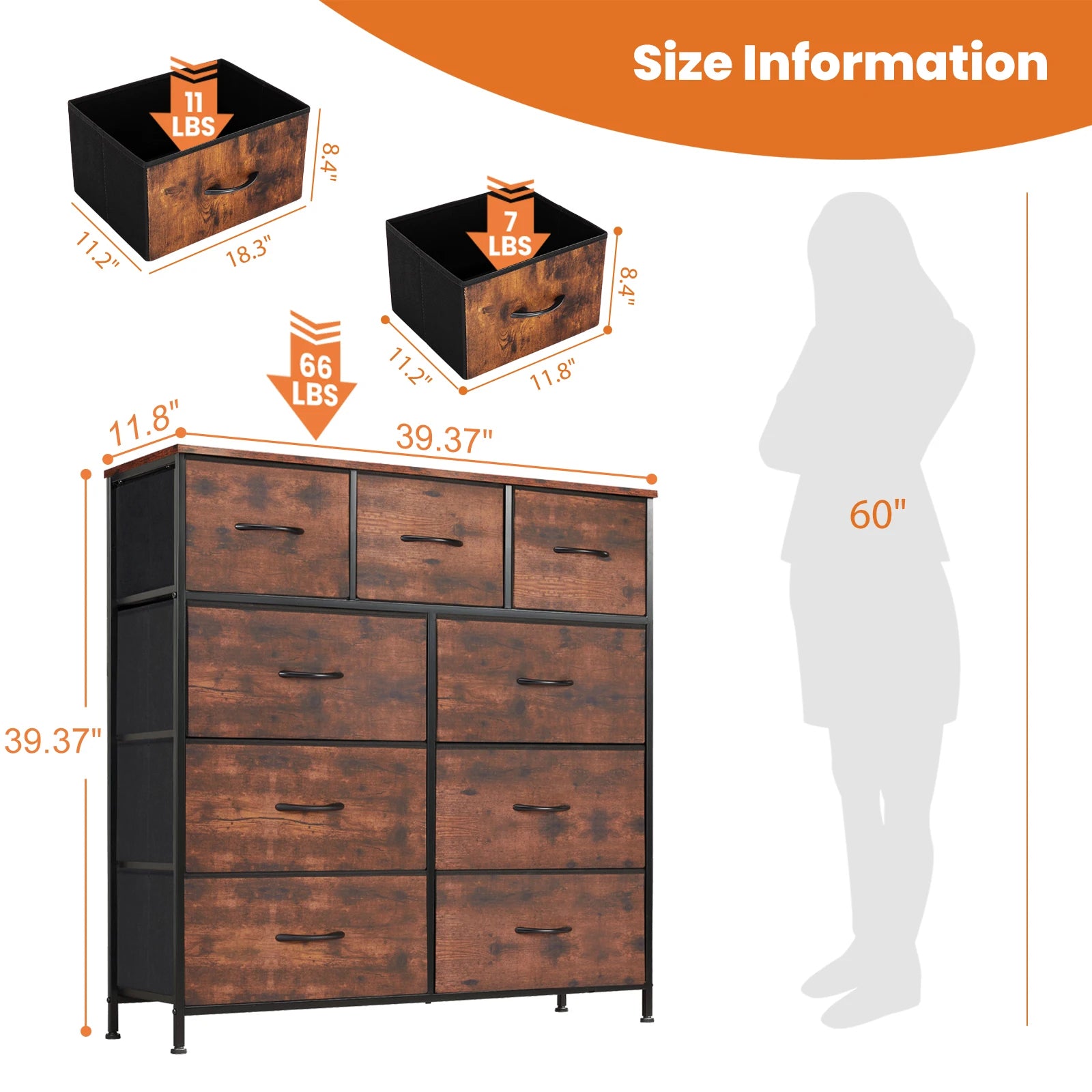 Kids Clothes Wood Cabinet Furniture
