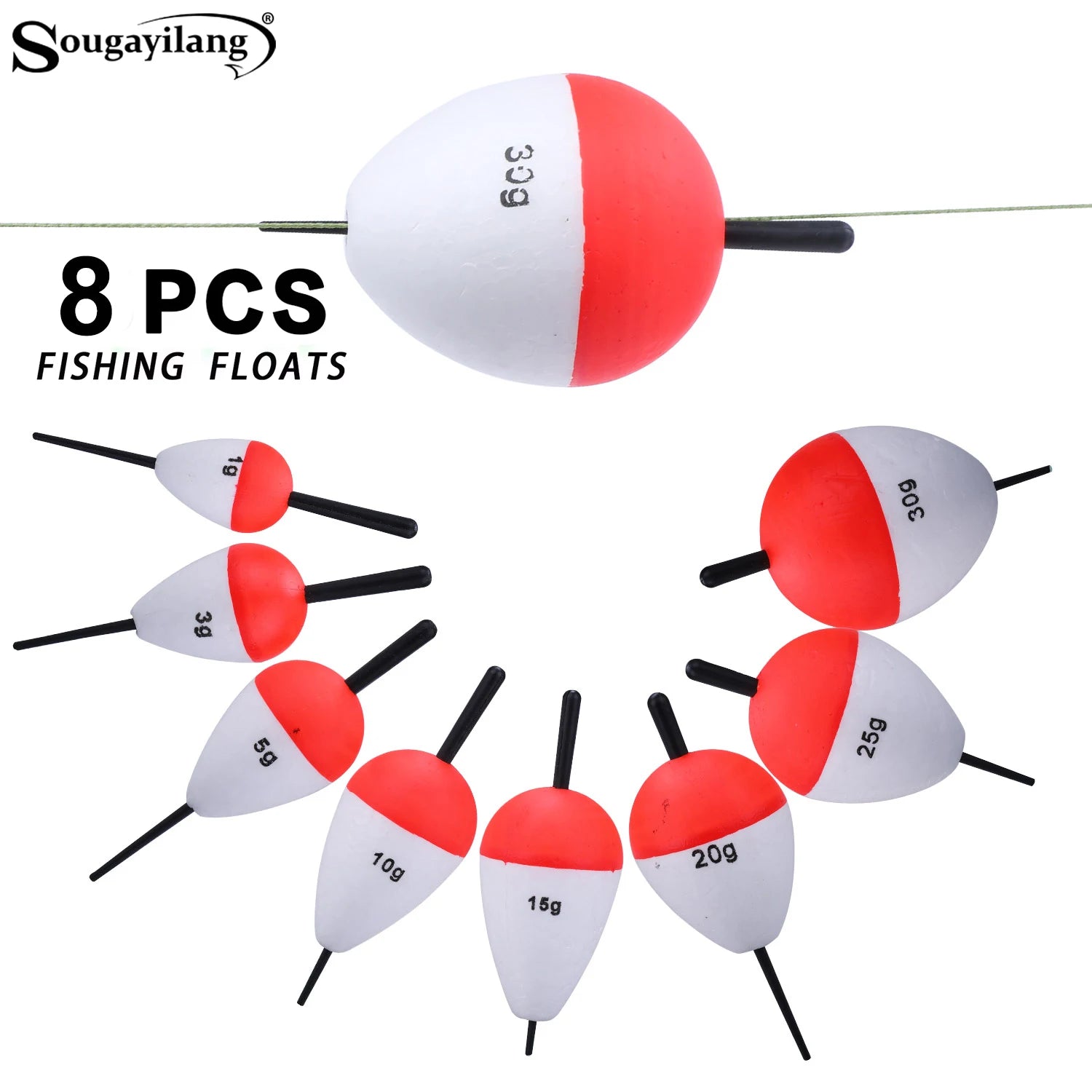 Sougayilang Fishing Float Set