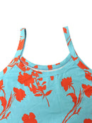 Gradient Printed Long Dress Summer New Women's Fashionable Printed Sexy Sleeveless Suspender Slim Fit Hip Hugging Long Dress