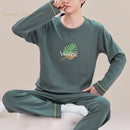 Autumn Plus 5XL Knitted Men's Sleepwear