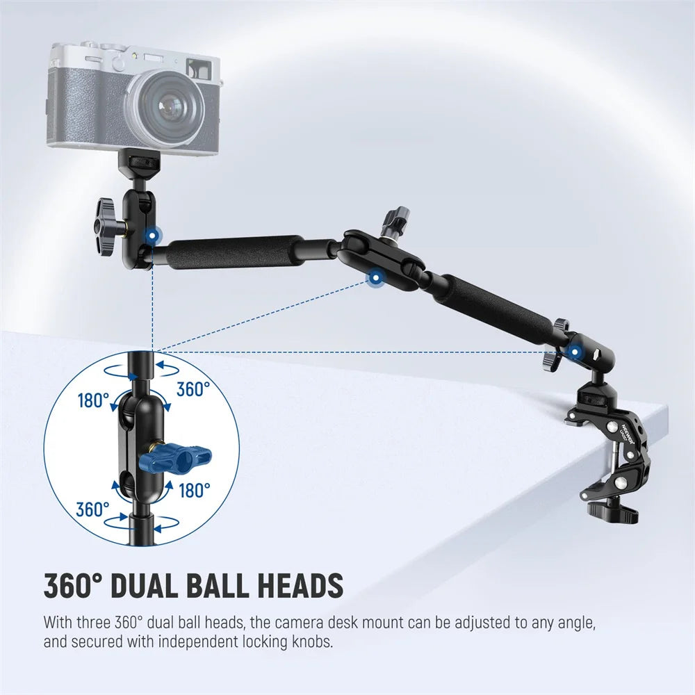 Magic Arm w/ Super Clamp Overhead Camera Mount